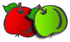 two apples